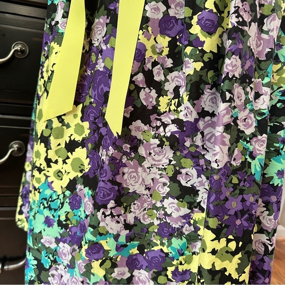 Madison Leigh Floral Fit & Flare Dress Sz 12 - Picture 10 of 16